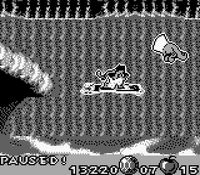 une photo d'Ã©cran de Aladdin sur Nintendo Game Boy